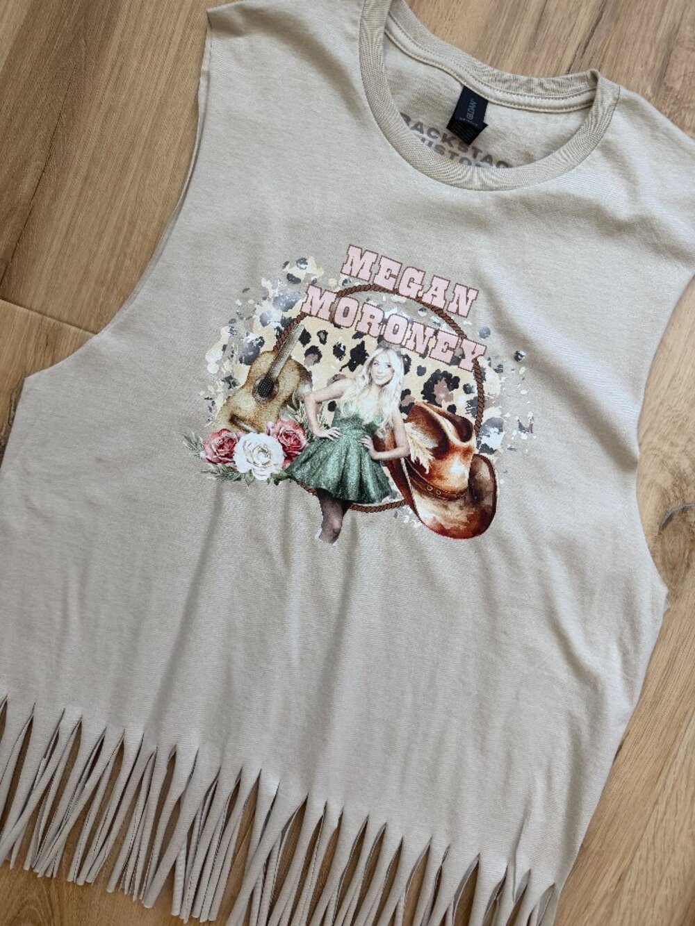 NOT PERFECT Megan Moroney Fringe Tank
